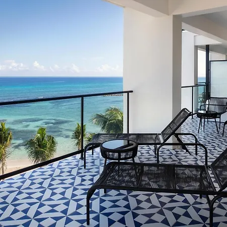 Ocean Eden Bay (Adults Only) Hotel Spring Rises Amenities photo Ocean view from a suite at the Iberostar Grand Hotel Bávaro