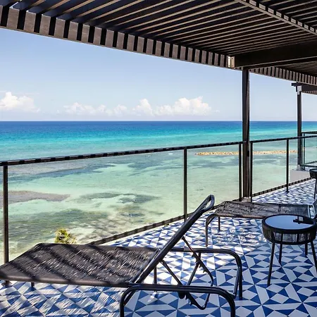 Ocean Eden Bay (Adults Only) Hotel Spring Rises Amenities photo Ocean view from a room at the Iberostar Grand Hotel Bávaro